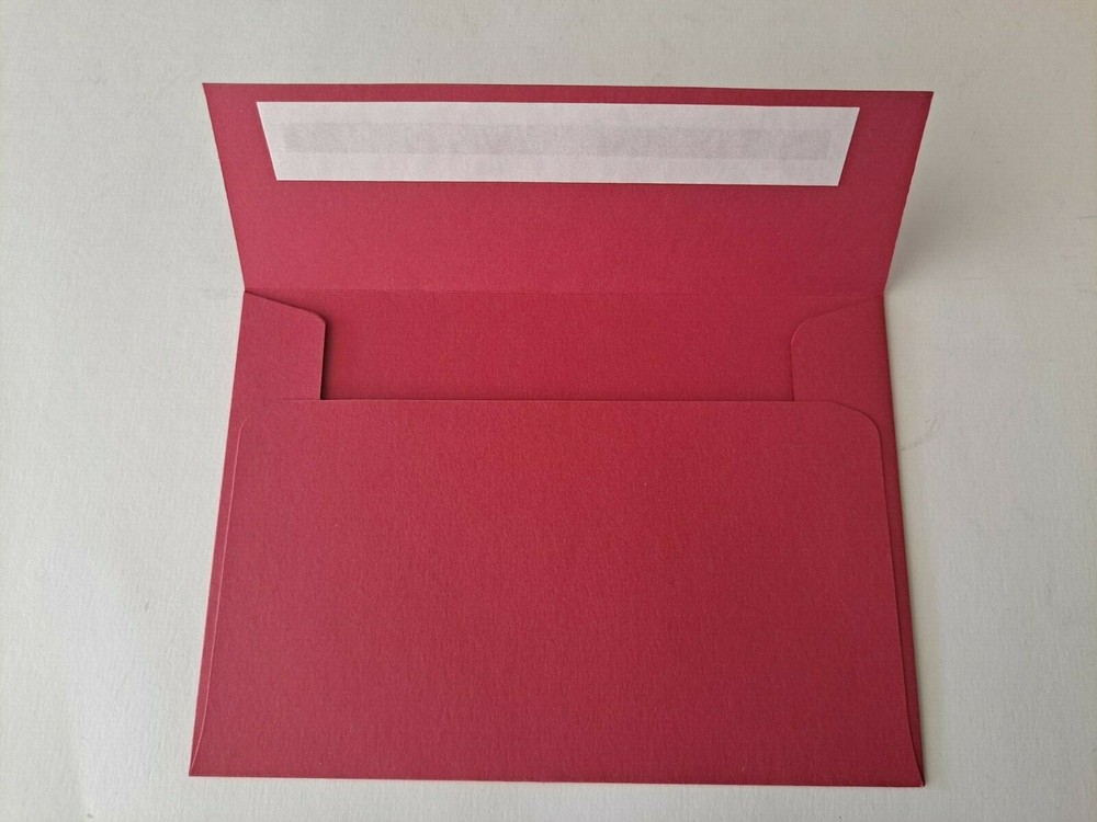 LUX A1 Invitation Envelopes in Ruby Red