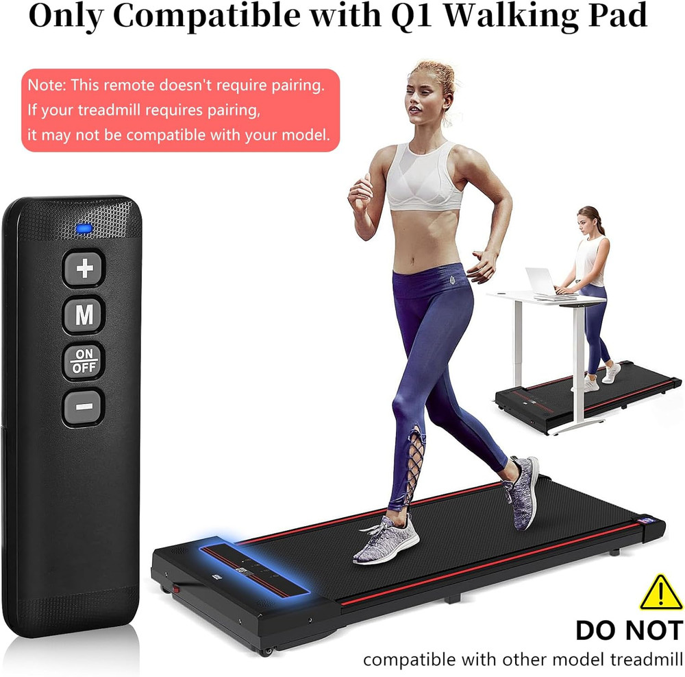 Treadmill Remote Control Replacement, Walking Pad Remote Replacement Only Compat