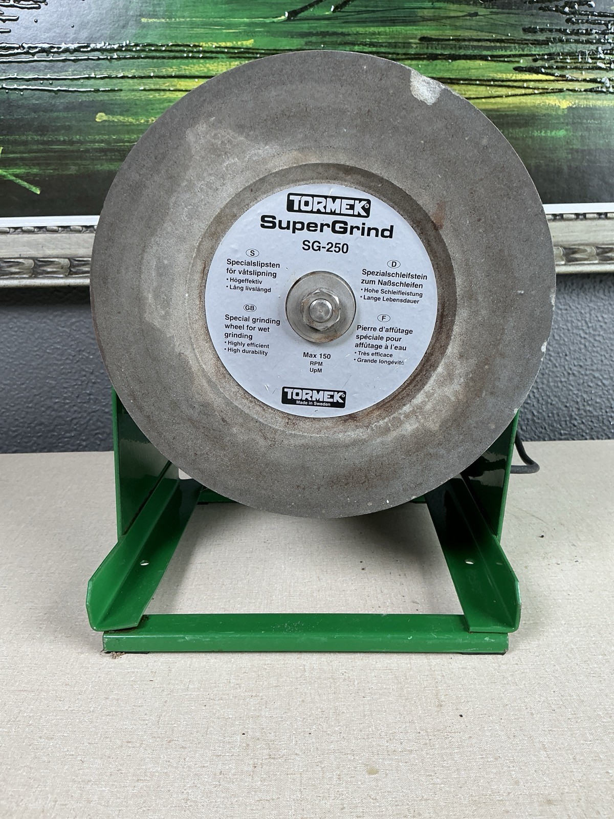 TORMEK Super Grind 2000 Water Cooled Knife Sharpening Machine - Sweden