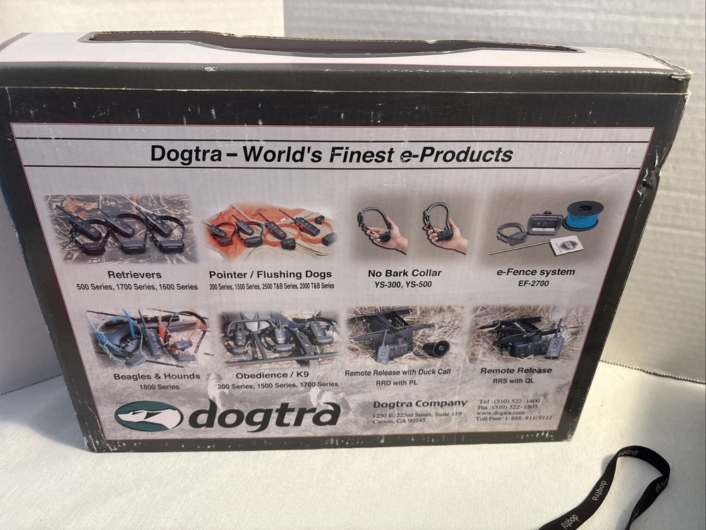 Dogtra 2500TB Train and Beep Remote Controlled Dog Training Collar Set