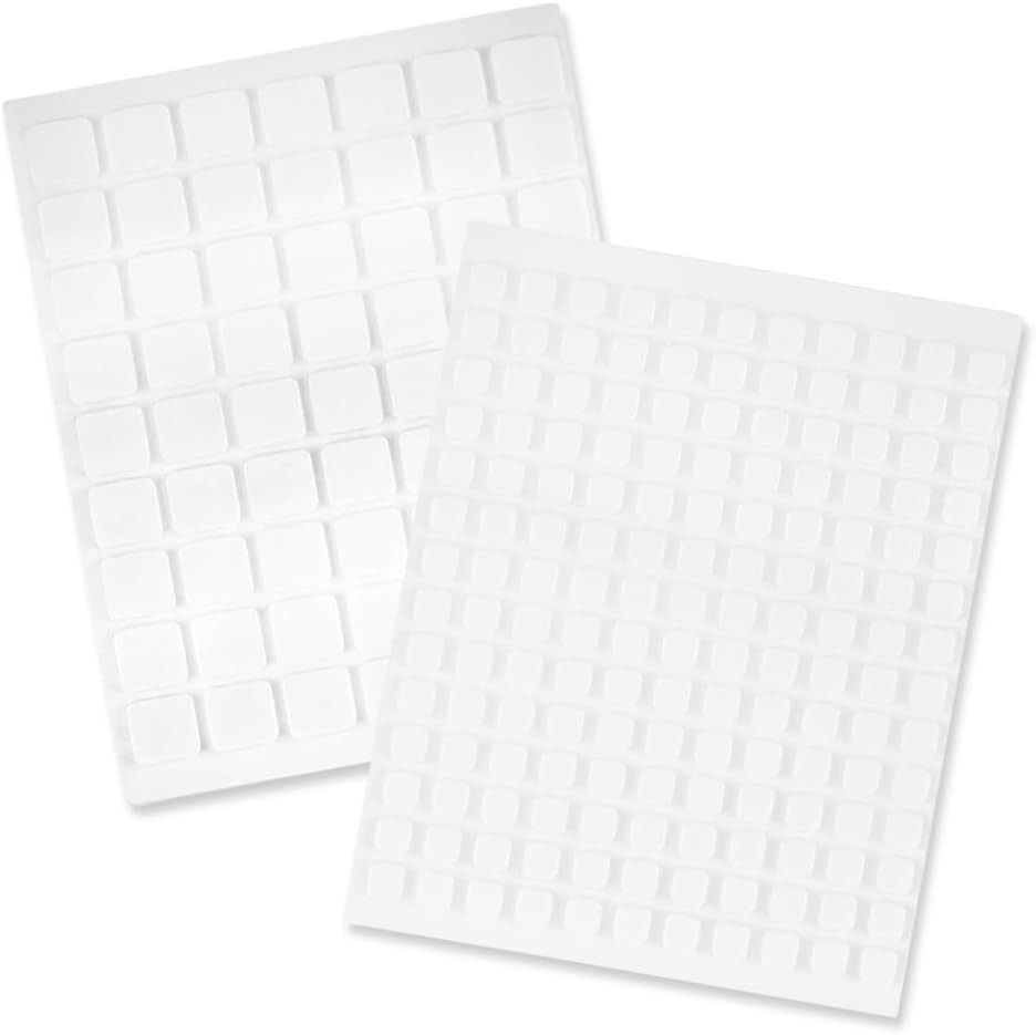 High Density Waterproof 3D Foam Squares – Perfect for Art Projects, 217 Pack
