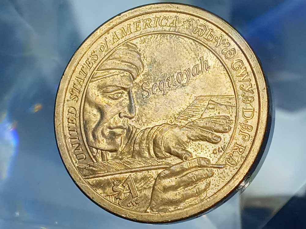 🙂 2017-D SACAGAWEA WITH THE SEQUOYAH REVERSE (MORE DETAILS BELOW).