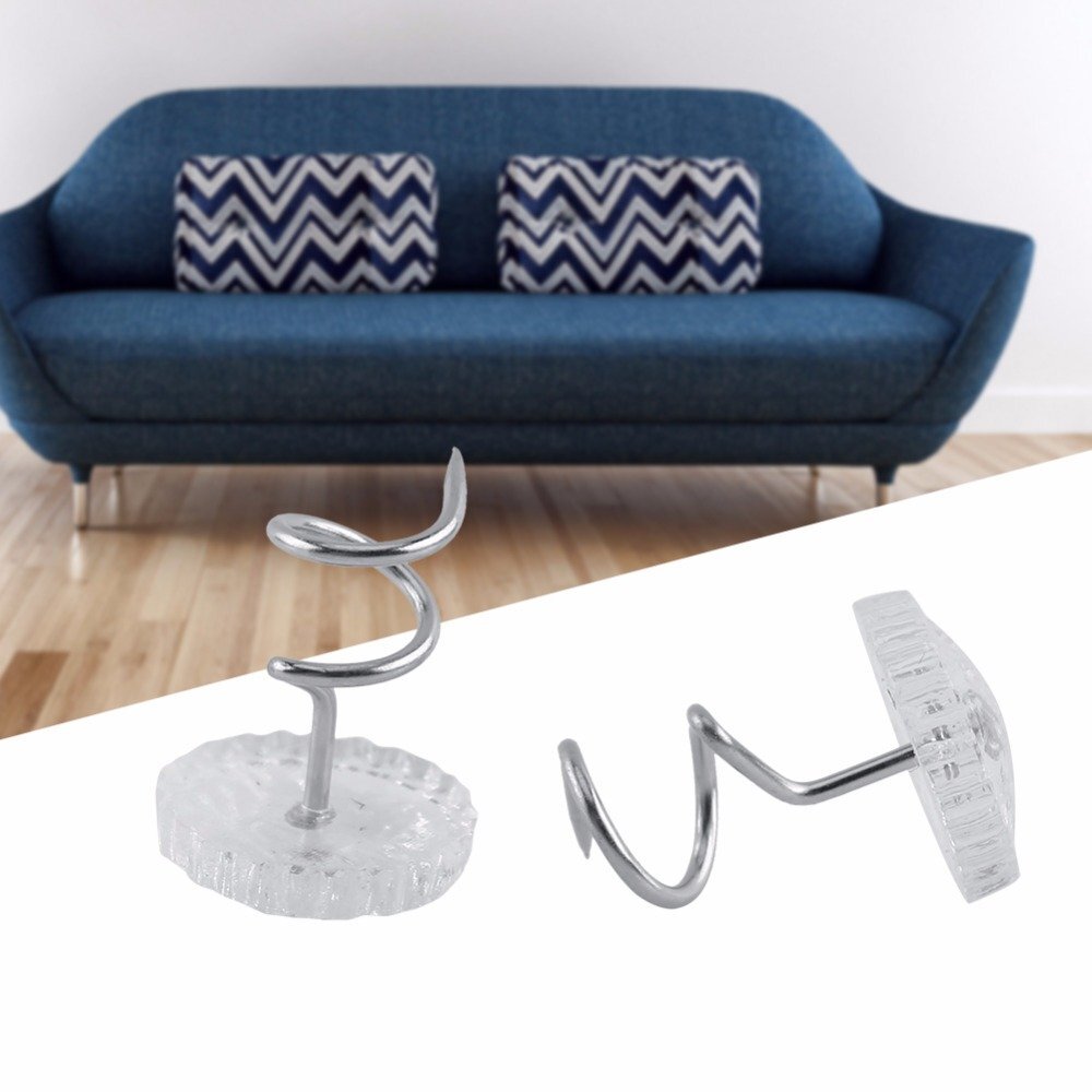 100/200X Headliner Twist Pins Kit For Fabric Sofa Chair Upholstery Crafts Repair