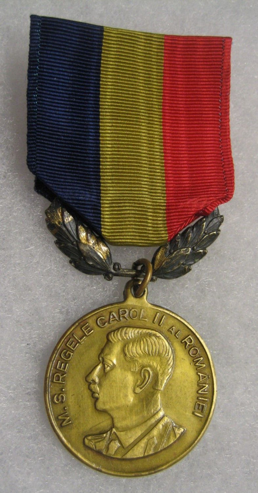 Kingdom of Romania National Education Medal pre ww2