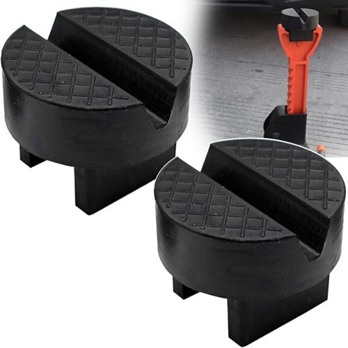 Unique Design Universal Car Jack Stand Support Pad Floor Round Shape 2Pcs