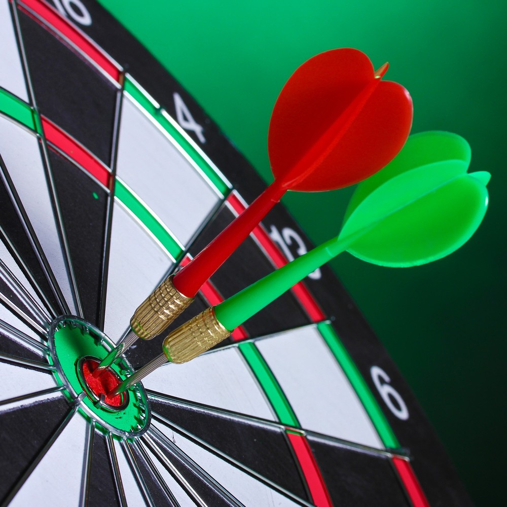 6Pcs Dart Weights 2g Brass Add Accentuator 2BA Thread Silver Black