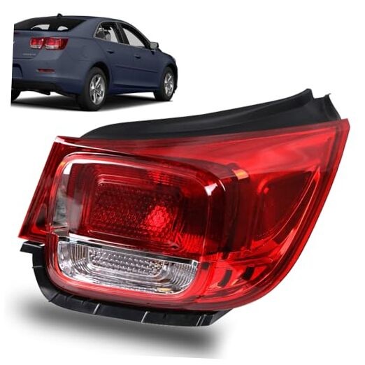 Tail Light Compatible with 2013 2014 2015 Chevy Malibu LT Right Passenger Side