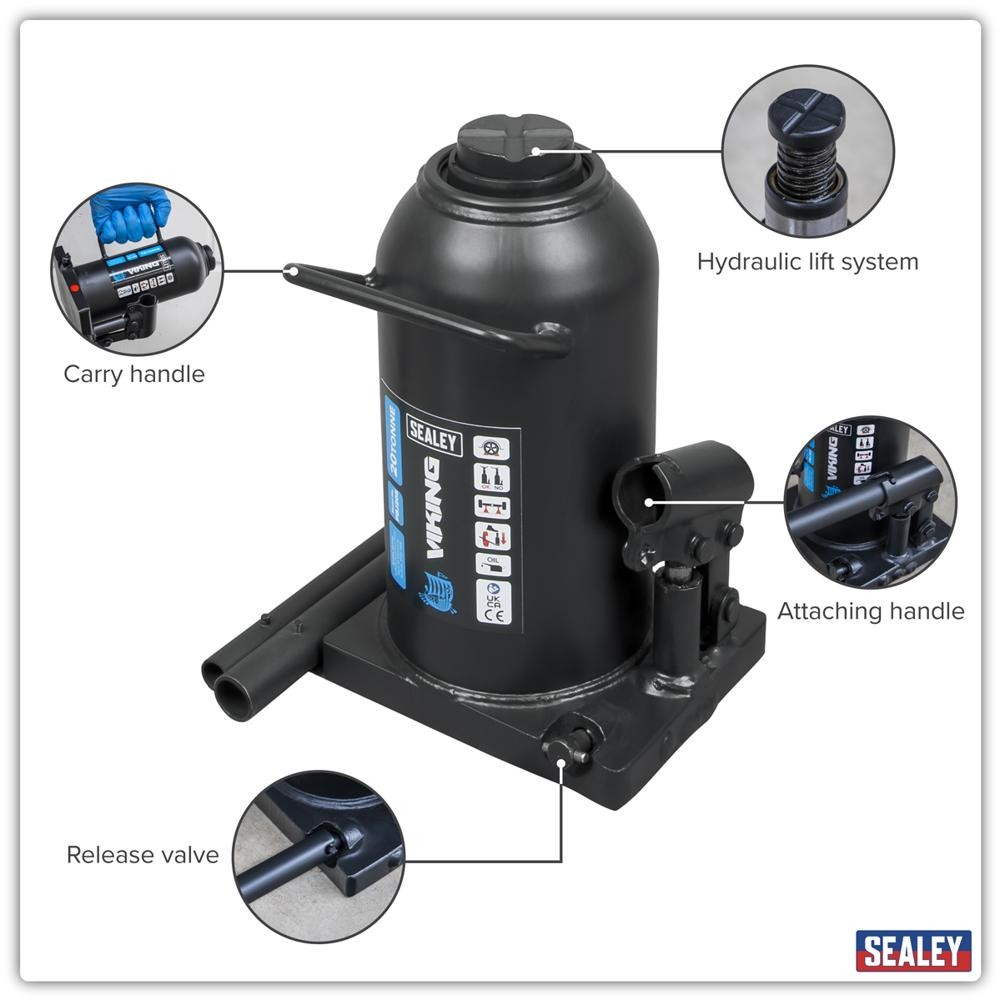 Sealey Viking Bottle Jack 20 Tonne