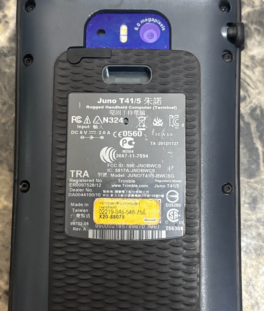 Trimble Juno T41/5 GPS Data Collector (please read description)