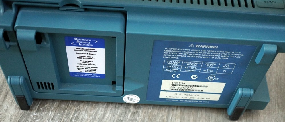 TEKTRONIX MODEL TDS 224 4 CHANNEL REAL TIME DIGITAL SCOPE