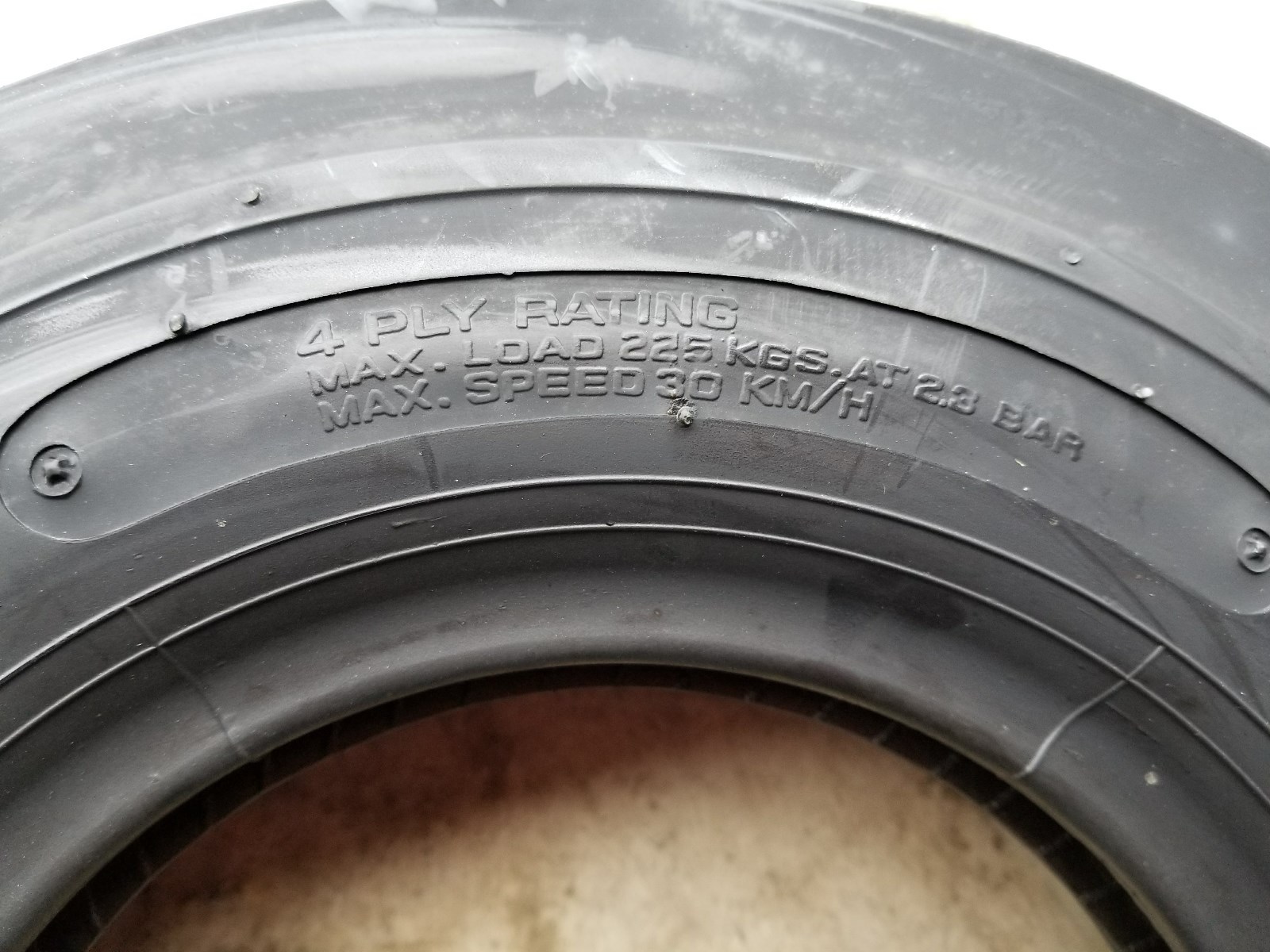 2 - 4.00-8 4P Deestone Tri Rib F-2 TIRES and TUBES DS5106 FreeShip 4.00x8 4.00/8