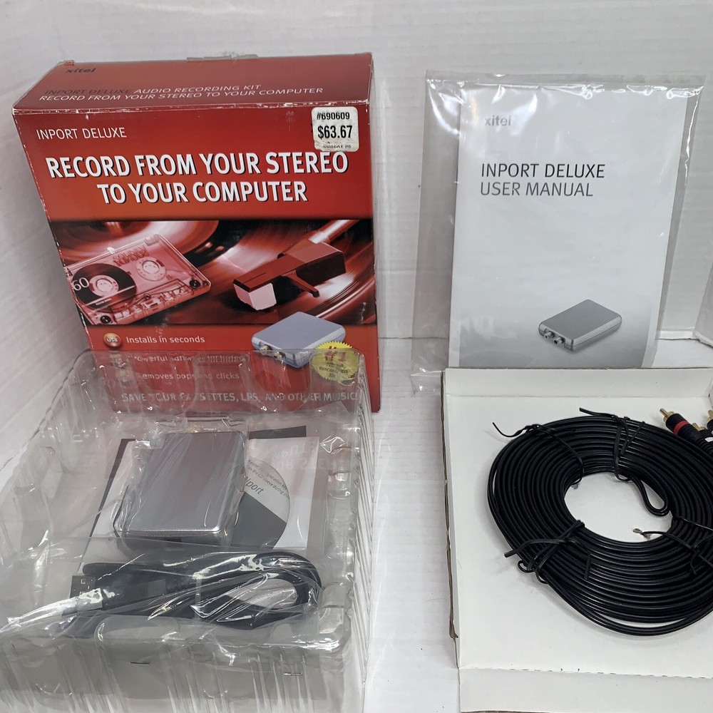 XiteI port Deluxe Software Record From Your Stereo To Your Computer