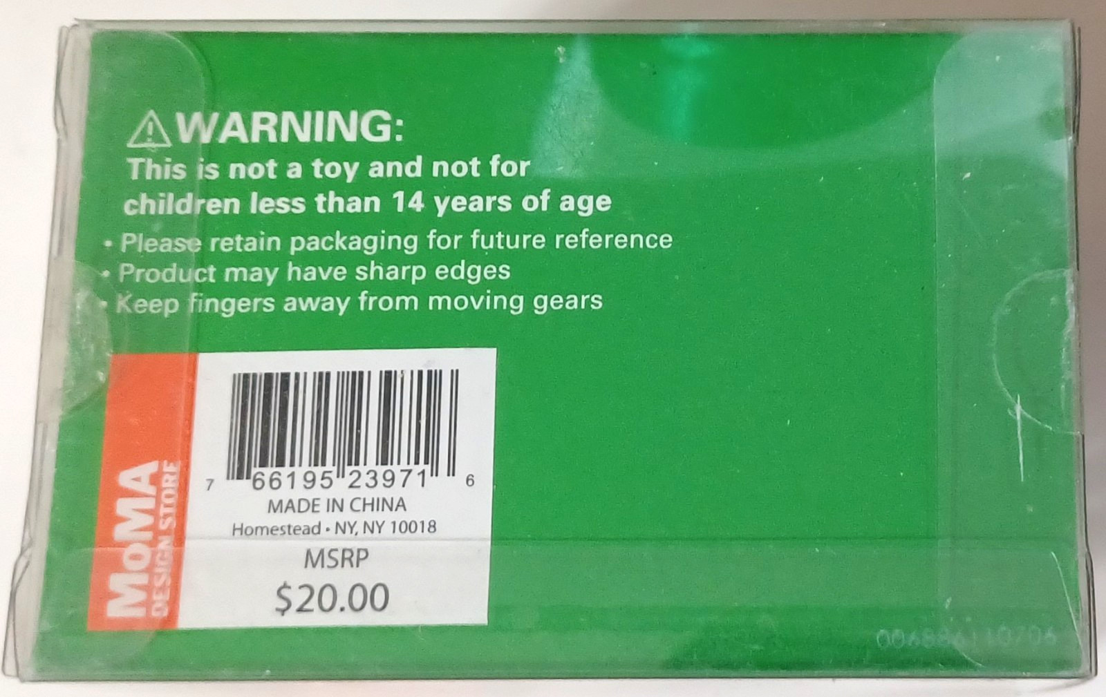 ZeCar Flywheel Car by Kikkerland MOMA Design Store New