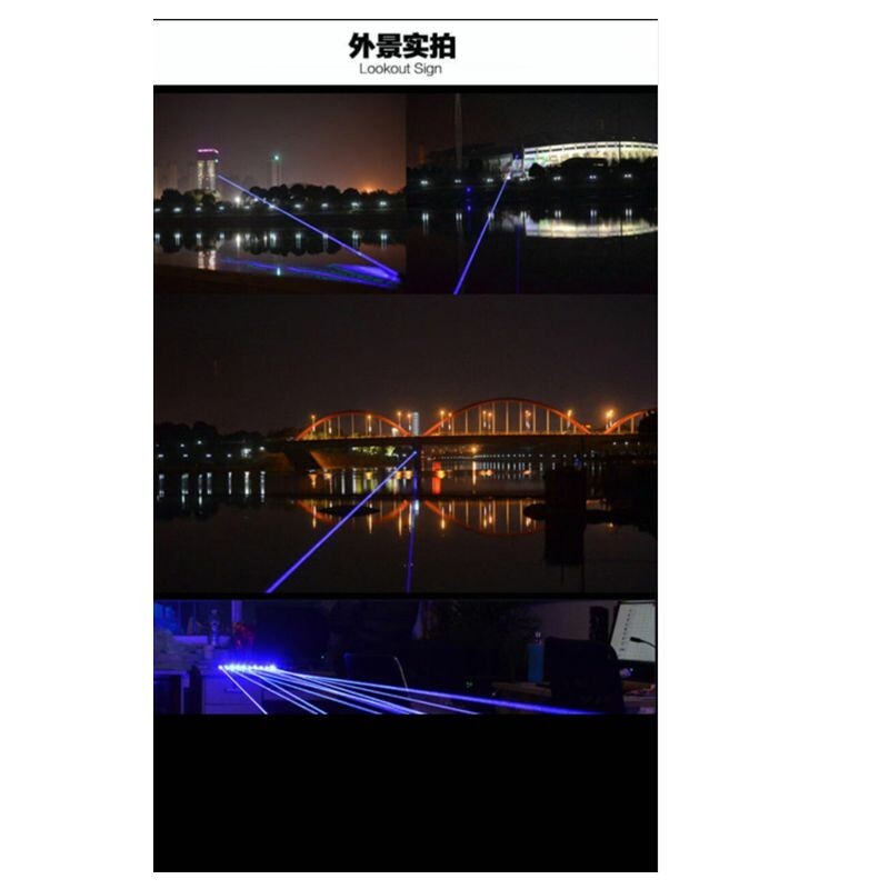 Focusable 450nm Blue Laser Pointer Visible Laser Module