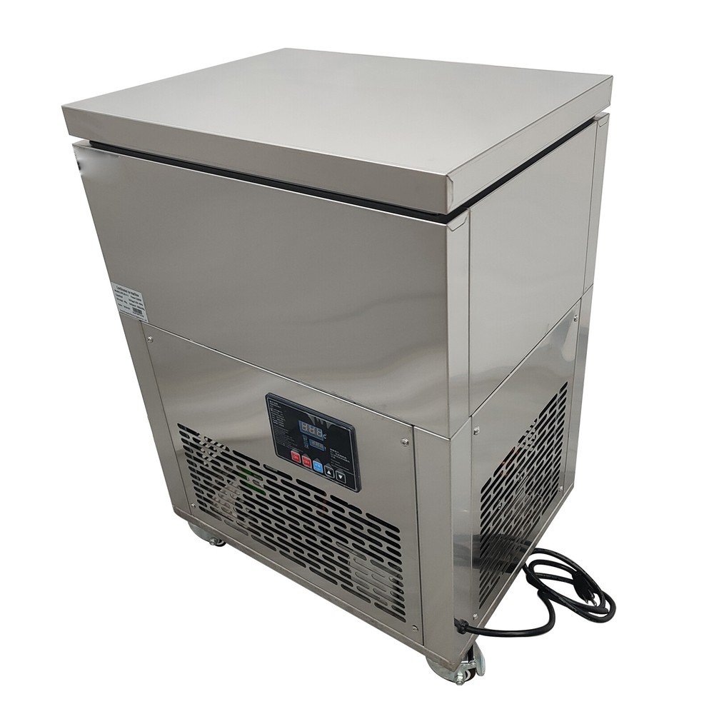 Auto 110V 6 Buckets Snow Ice Machine Cylindrical Ice Block Making Machine