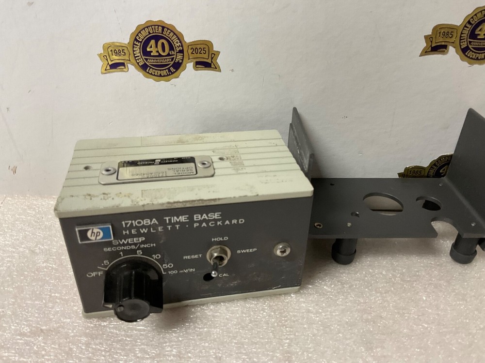 Agilent Hewlett Packard HP 17108A Time Base module no battery