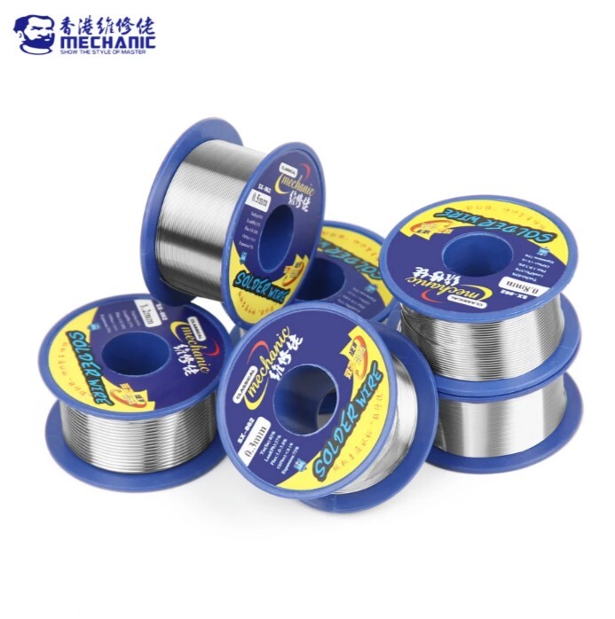 Mechanic SX-862 0.8mm 60g Double Rosin Core Solder Wire 183°c Low Melting Point