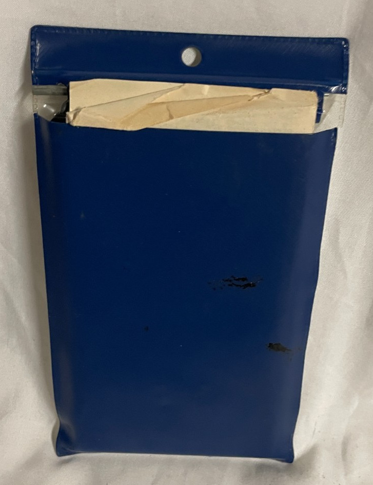 Tom Thumb Hand Adding Machine, Original Stylus, Sleeve, & Instructions