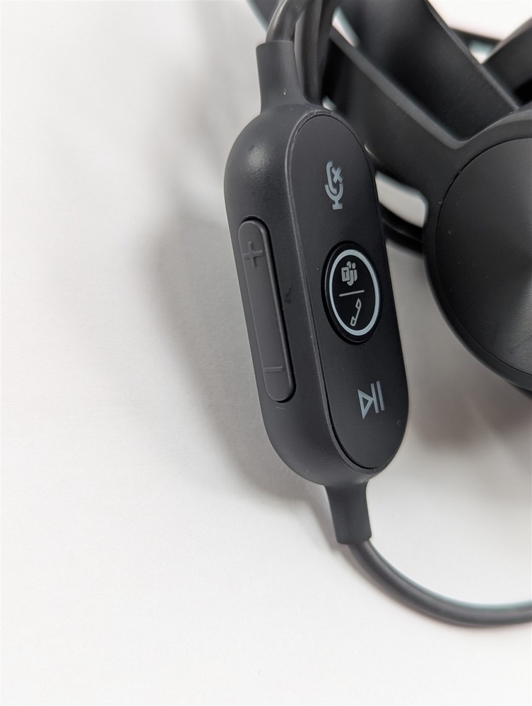 Logitech Zone Wired USB Headset Noise Cancelling Microphone USB-A Adapter