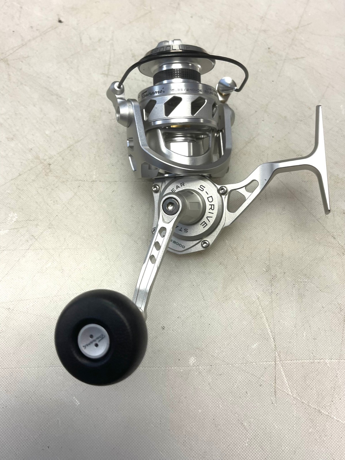 Tsunami SaltX II 3000 Spinning Reel TSSTXII3000 fully sealed CNC Aluminum
