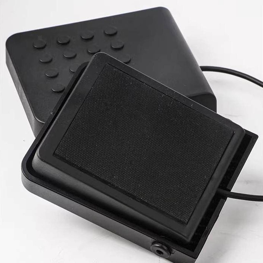 2x Electronic Drum Pedal Compact Anti Slip Portable Lightweight Replacement