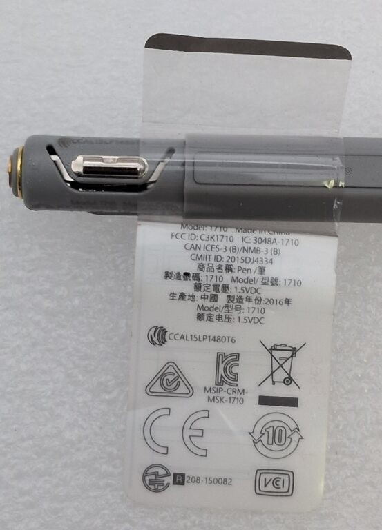 Microsoft Surface Pen Stylus 1710 Silver for Surface Devices | NEW OPEN-BOX |