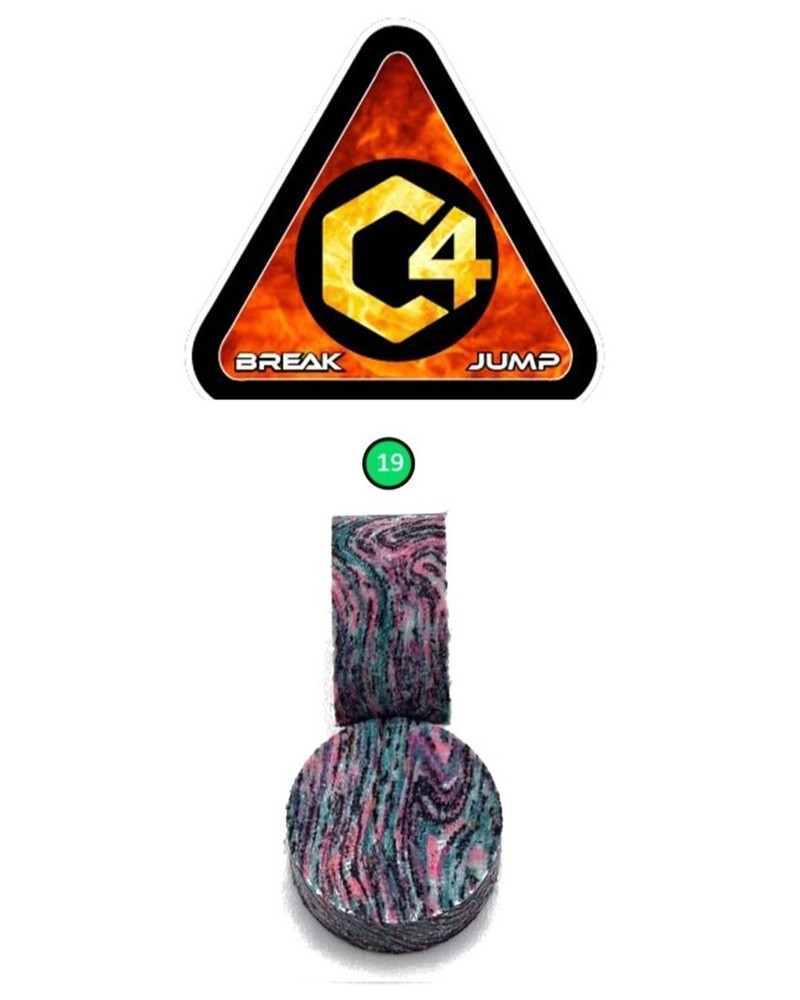 C4 -19 Break / Jump Pool Cue Tip ( 1 Tip ) - New for 2023