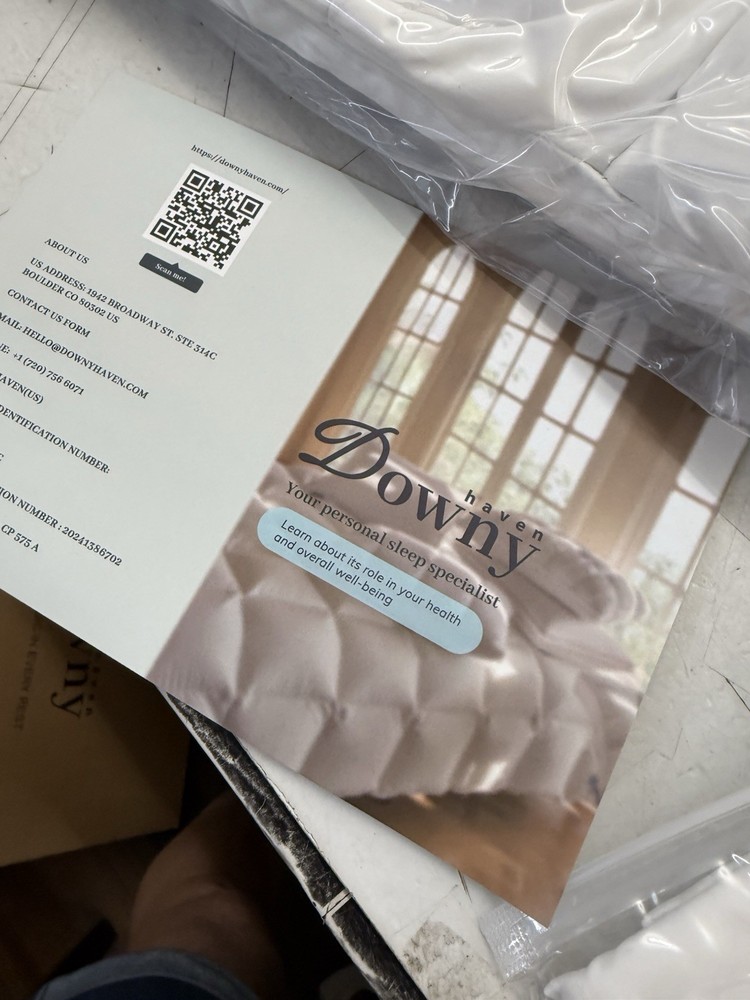 Downy Haven LuxTwist Goose Down Pillow - Standard