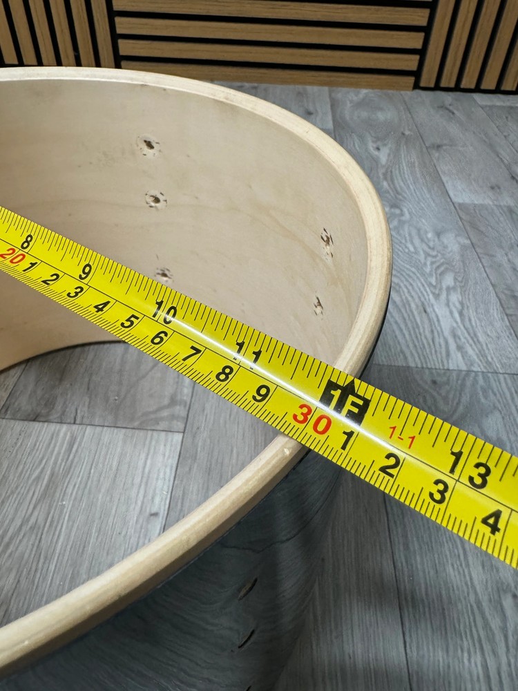 Pearl Export EX Tom Drum Shell 12”x9” Bare Wood Project #VF46