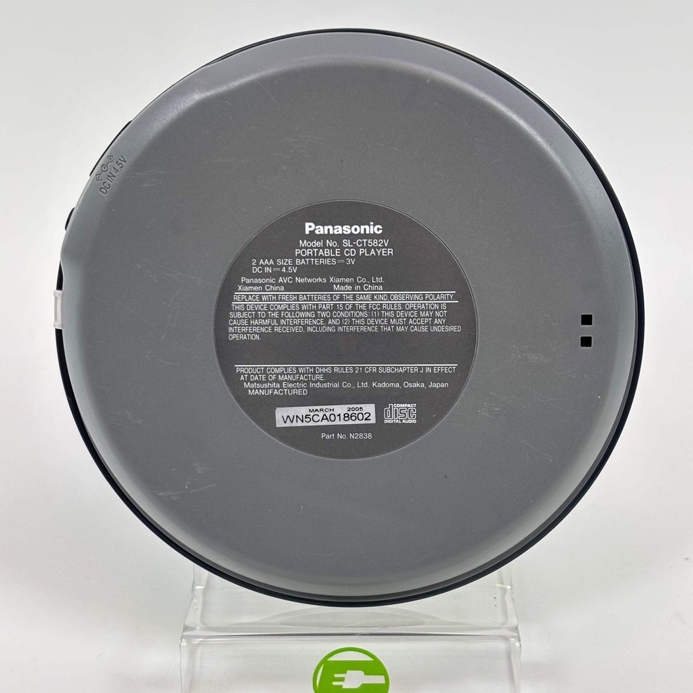 Panasonic SL-CT582V Portable CD Player