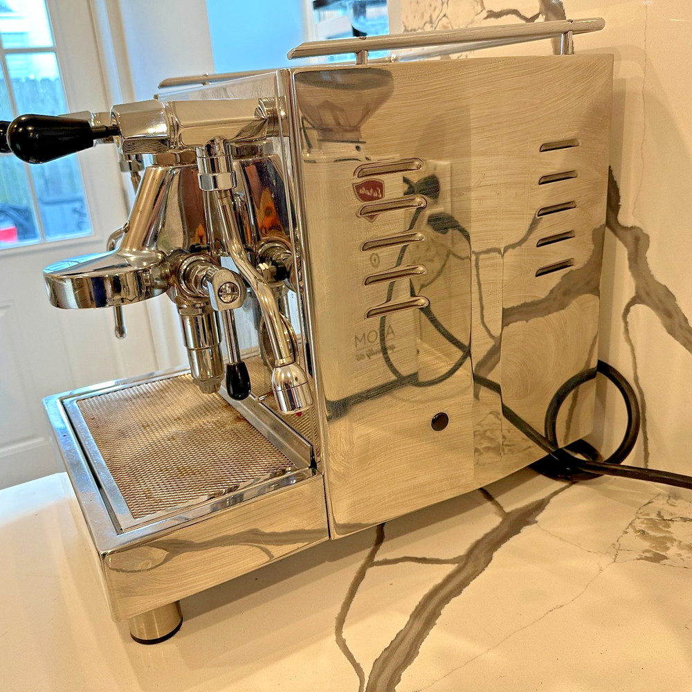 Lucca M58 Dual Boiler Espresso Machine Chrome