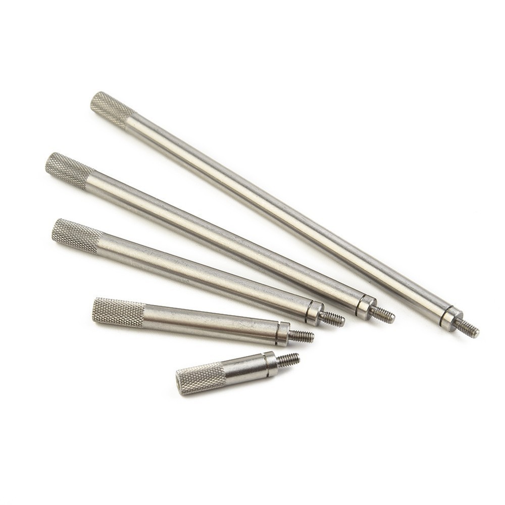 5pcs Indicator Dials Digital Indicator Extension Stem Rod HSS Set Accessories