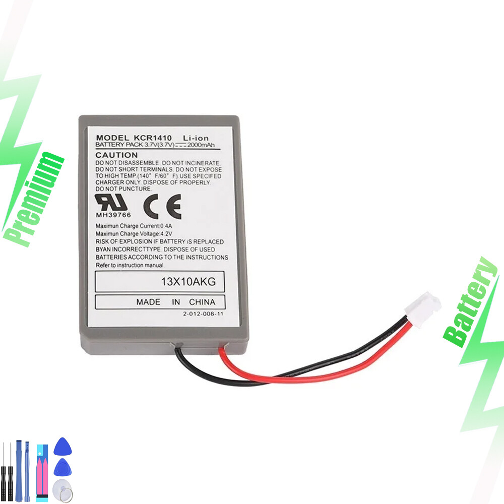 KCR1410 2000mAh Rechargeable Battery Pack for PS4 Wireless DualShock Controller
