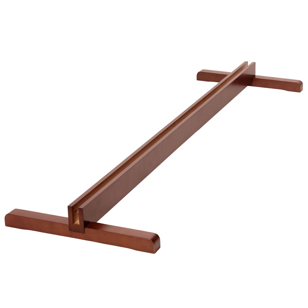 Room Divider Stand Walnut 4 Panel (Stand Only)