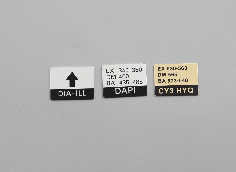 NIKON ECLIPSE E800 MICROSCOPE EPI FLUORESCENCE LABELS DIA DAPI