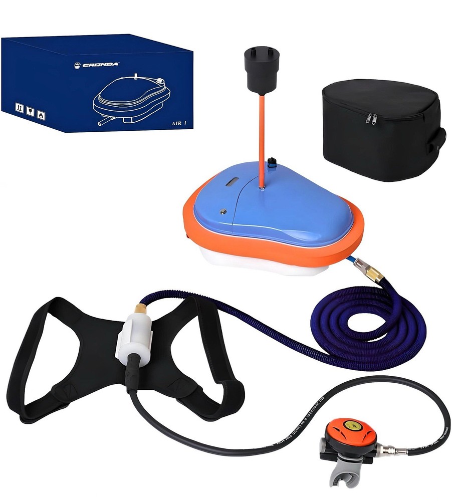 Tankless Diving System Scuba Diving Ventilator, Portable Rechargeable Scuba