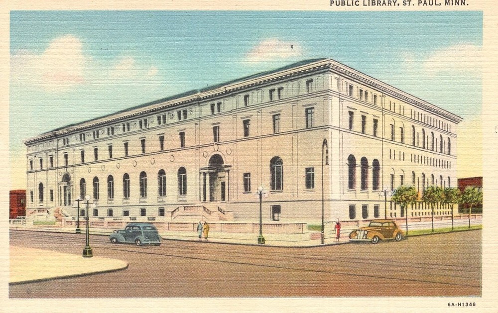 PUBLIC LIBRARY, ST. PAUL, MN  - PC2516