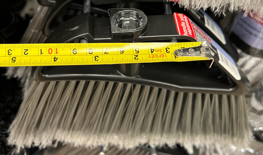 Angle Broom Head Replace Head Essentials 11.81 in 7.28 in.