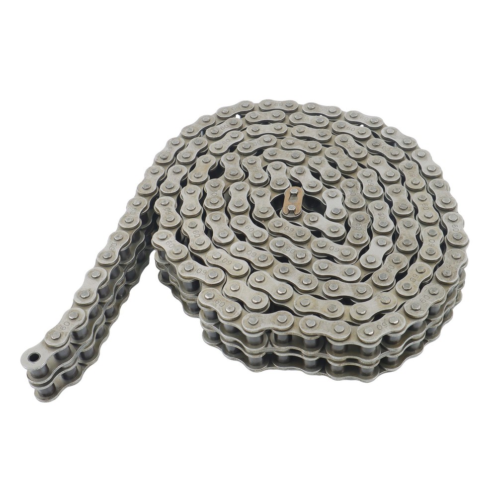 #60-2 Double Strand Duplex Roller Chain 10 Ft with 2 Connecting Link
