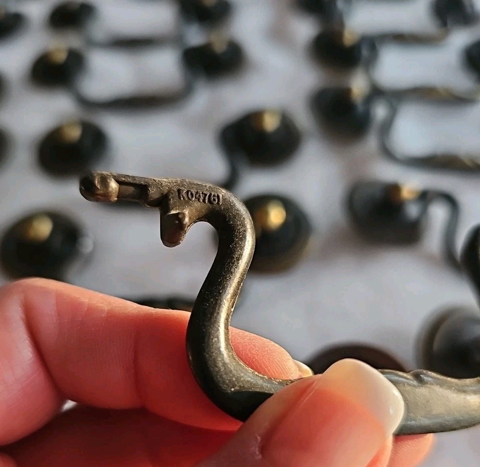 Lot of 41 KBC 4761 Bail Handle Drop Pulls 3" On Center Vintage MCM W/ Screws