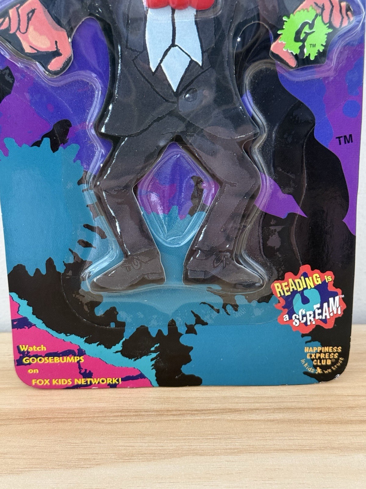 1996 Goosebumps Slappy Bone Chilling Bookmark Happiness Express Rare NIB