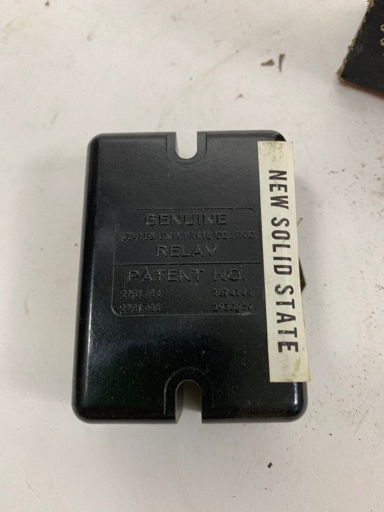 GENUINE SEALED UNIT PARTS CO. SNAP IN RELAY TK 15
