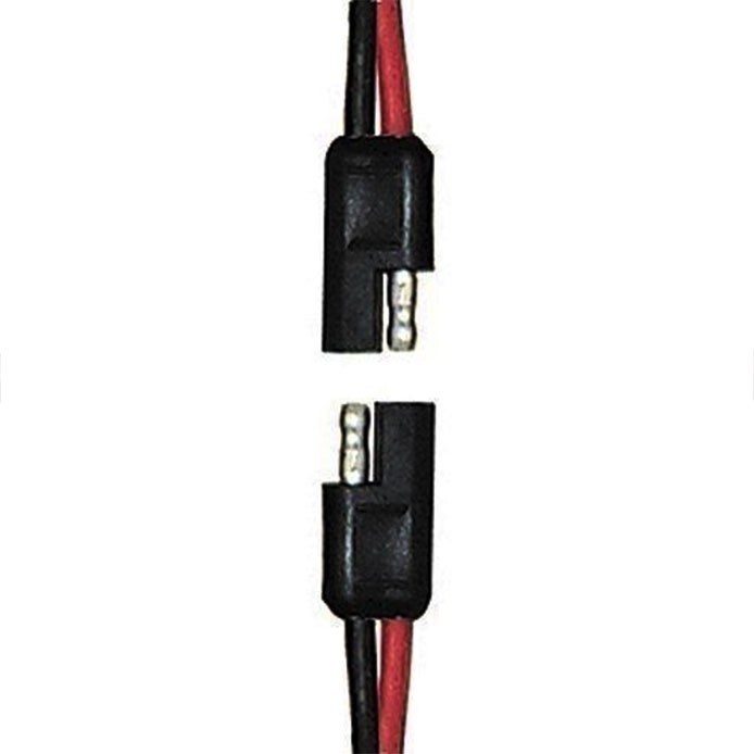 10 Gauge 12" Quick Disconnect Polarized Inline Power Cable Wire Harness Audio