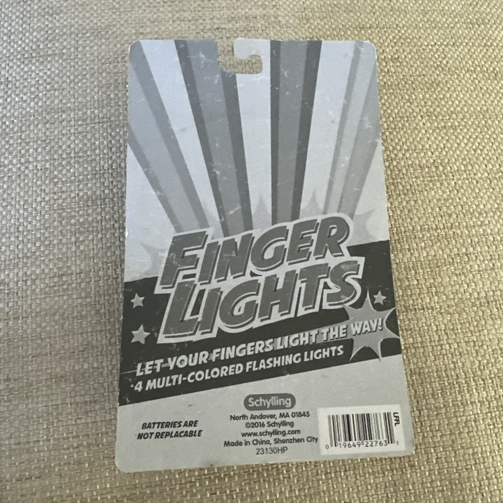 Schylling LED Finger Lights #LFFL