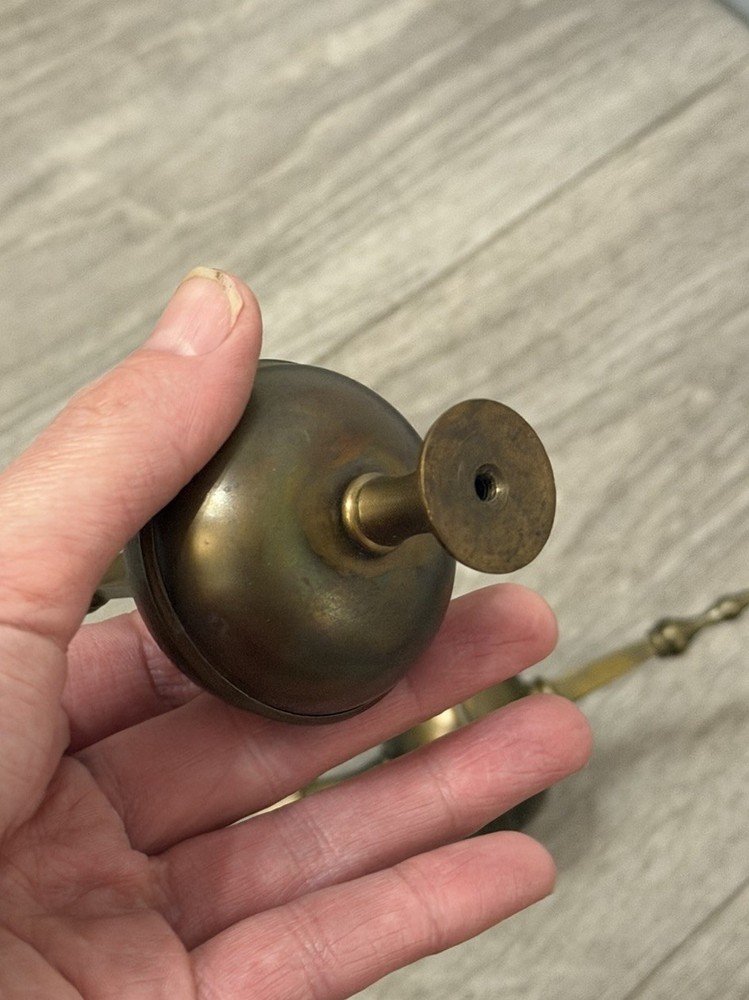 Antique Clock Brass Finial (Early 1900s)