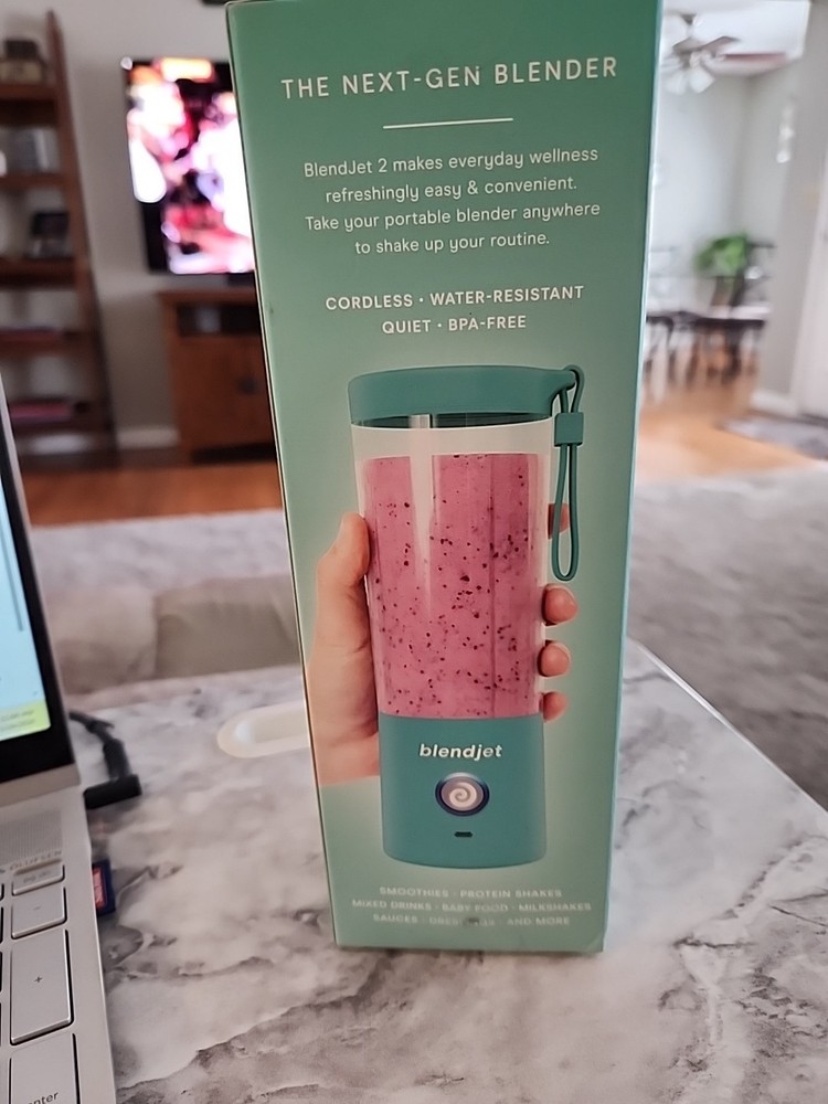 Blendjet One Plus Portable Blender 16oz, Mint NEW