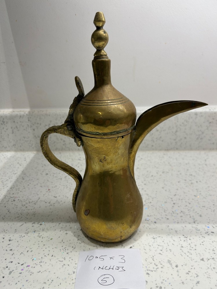 Antique Copper  Middle Eastern  Dallah Coffee Pot