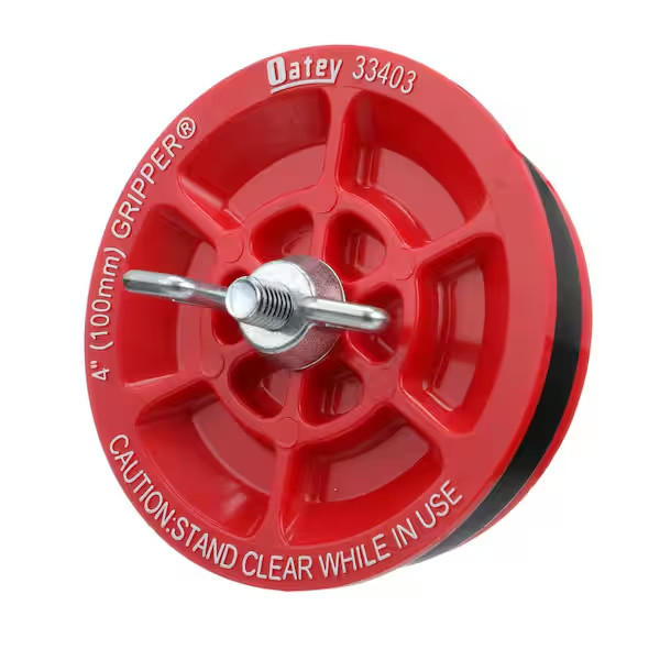 Gripper 4 In. Plastic Mechanical Test Plug (2-Pack)