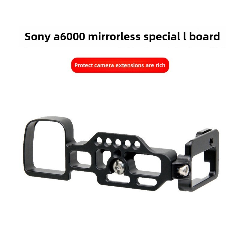 Camera Grip L-Bracket - Compatible with Sony A6000