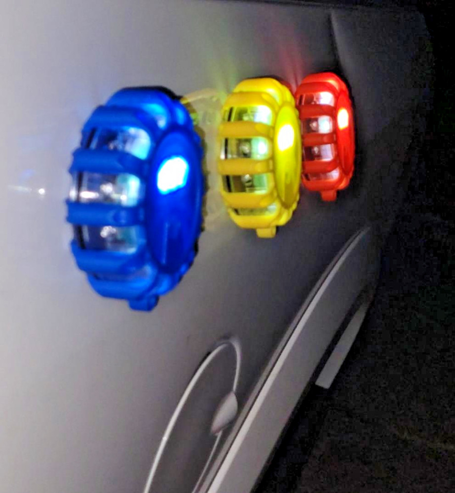 LED road safety lights